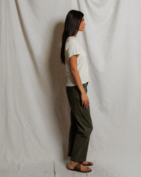 perfectwhitetee Vivian - Hemp Milk Cotton Tee in Natural 4 - Bliss Boutiques