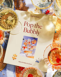 Piecework Puzzles Pop The Bubbly 1000 Piece Puzzle 