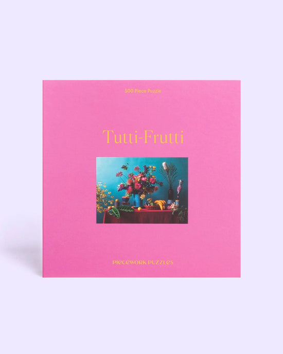 Piecework Puzzles Tutti-Frutti 500 Piece Puzzle 