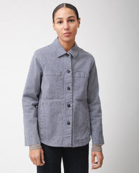 Prairie Underground Boxcar Jacket in Oyster 1 - Bliss Boutiques
