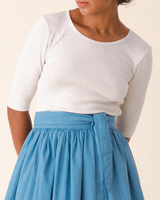 Prairie Underground Interval Skirt in Mid-Blue 