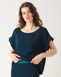 Prairie Underground Keel Blouse in Peacock 3 - Bliss Boutiques
