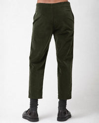 Prairie Underground Nightfall Trouser in Dark Olive 4 - Bliss Boutiques
