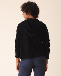 Prairie Underground Simple Life Hoodie in Black 