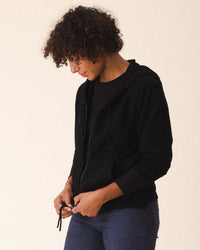 Prairie Underground Simple Life Hoodie in Black 