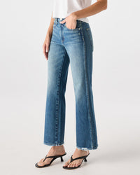 Robbie Mid Rise Relaxed in Lull - Bliss Boutiques