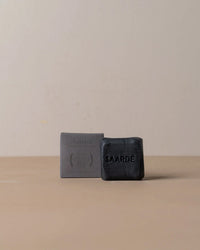 Saarde Olive Oil Bar Soap in Activated Charcoal 