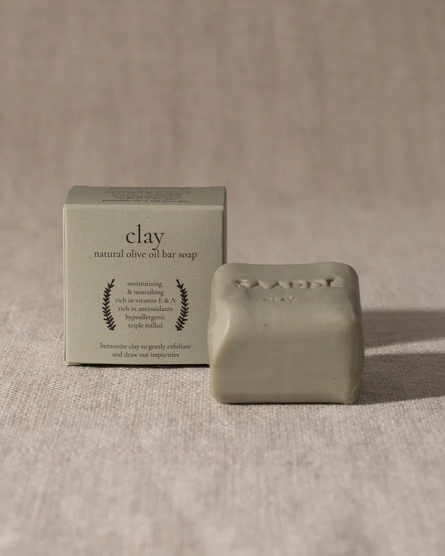 Olive Oil Bar Soap in Clay