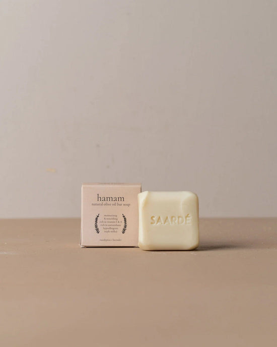 Saarde Home Olive Oil Bar Soap in Hamam