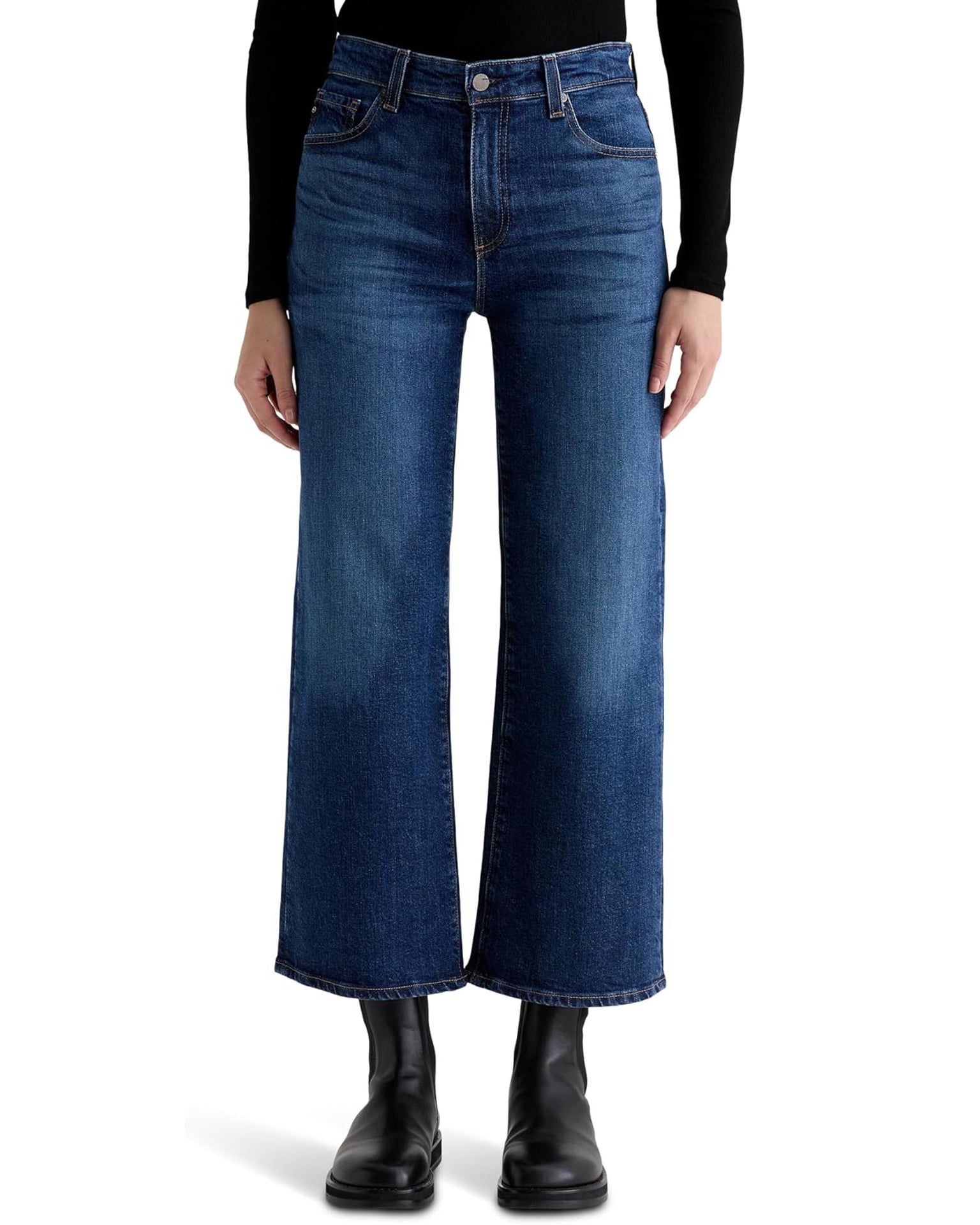 Saige Wide Leg Crop in Veiled