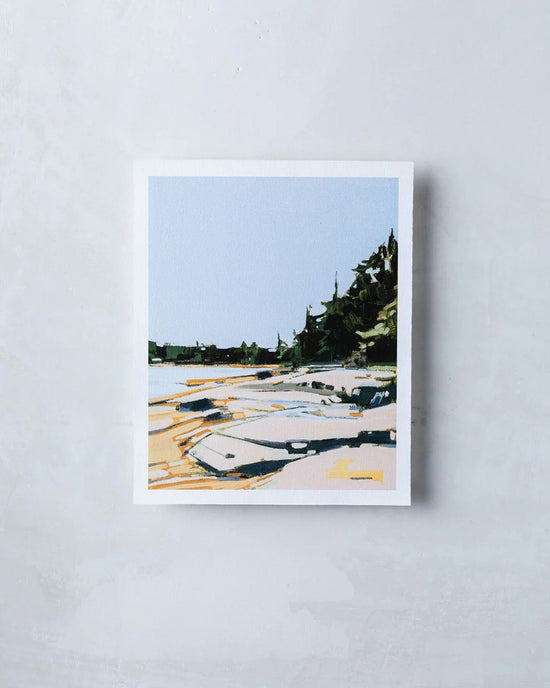 Sarah Madeira Day Fernald Cove Rose | Print on Canvas | unstretched 