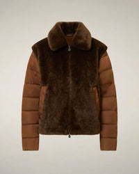 Save the Duck Hana Coat in Soil Brown 4 - Bliss Boutiques
