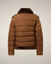 Save the Duck Hana Coat in Soil Brown 5 - Bliss Boutiques