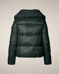 Save the Duck Moma Coat in Nori Green 5 - Bliss Boutiques