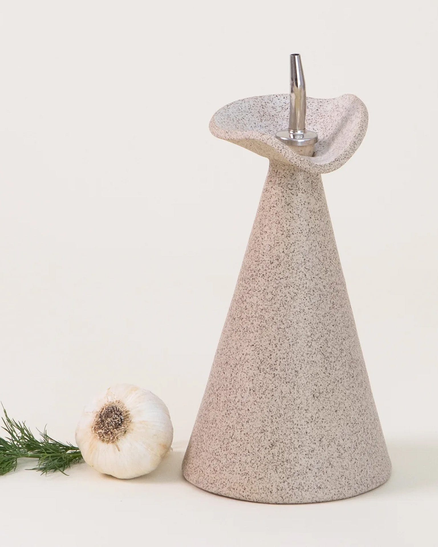 Flora Oil Cruet in Salt
