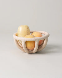 SIN Prong Fruit Bowl in Sand 