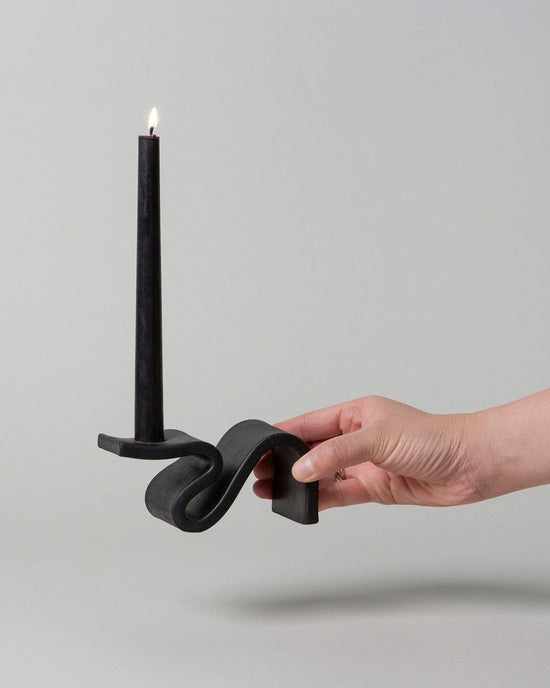 SIN Home Wei Candlestick in Black