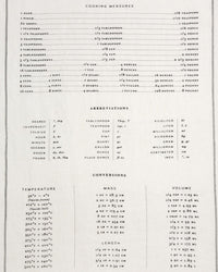 SIR / MADAM HOME Measures Tea Towel