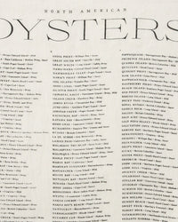 SIR / MADAM Home Oyster List Tea Towel, Oyster White