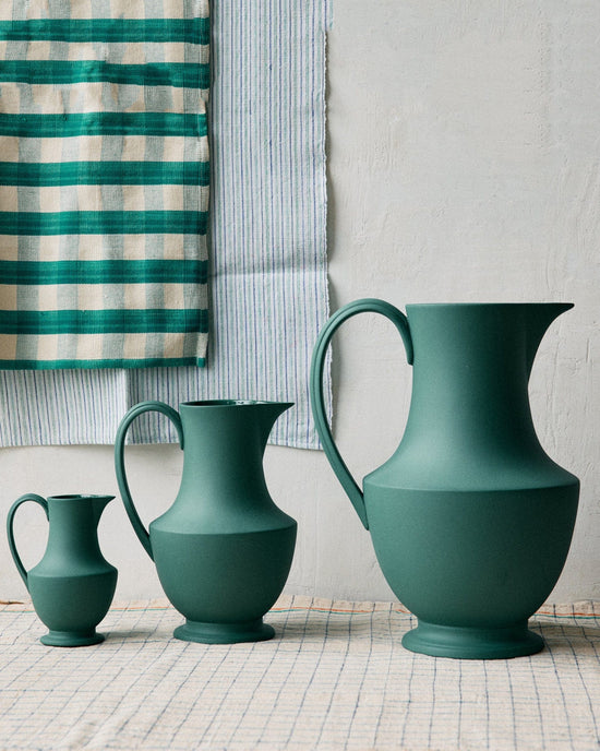SIR / MADAM Toulouse Medium Pitcher No. 2 - Verdant Green 
