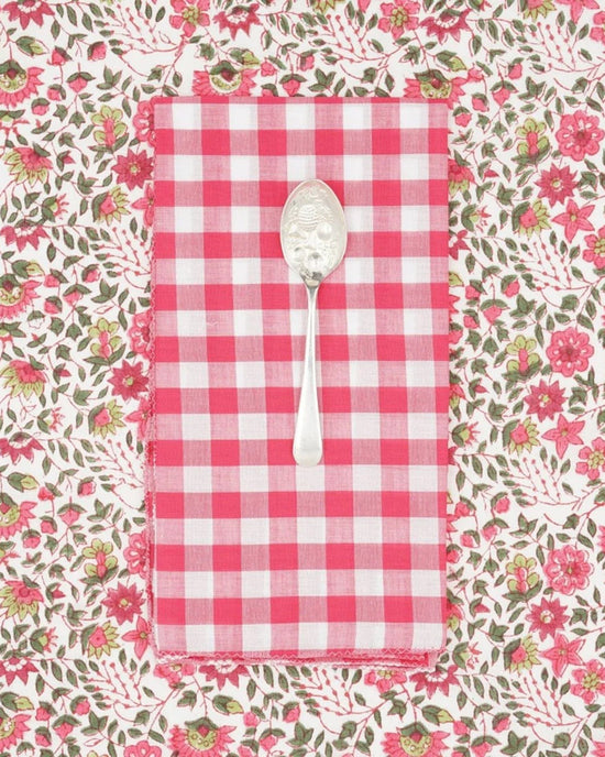 Suzette a table HOME Libeccio Peony Cloth Napkins S/4
