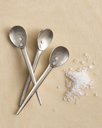 The Collective Forge Pewter Mini Spoons - Set of 3 