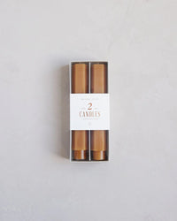 The Floral Society Home Miel 6 Inch Fancy Taper Candles in Miel