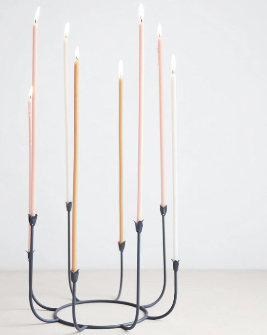 The Floral Society Beacon Long Stem Candelabra 