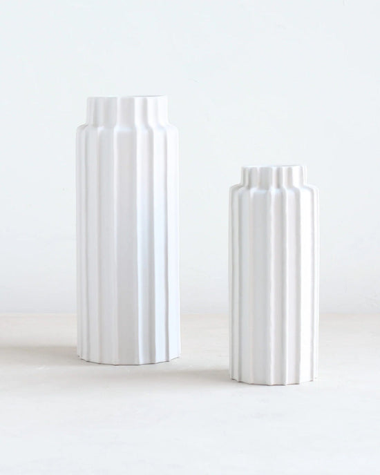 The Floral Society HOME Ceramic Cylinder Vase - Tall