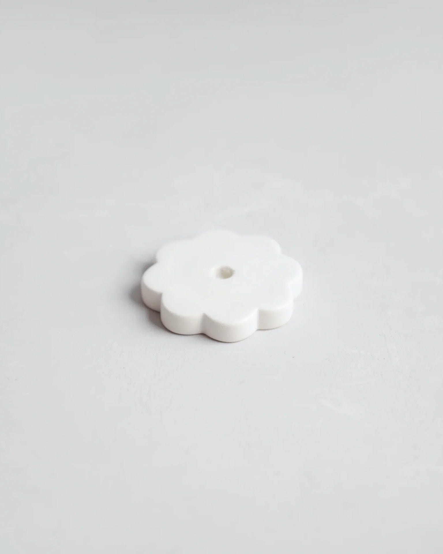 Ceramic Fleur Long Stem Candle Holder