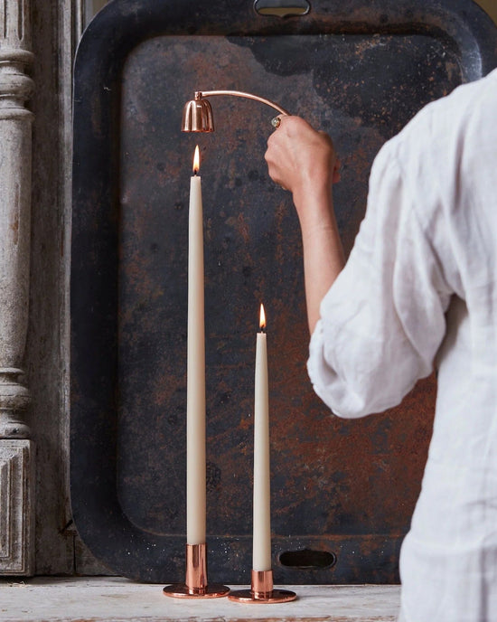 The Floral Society Home Copper Candle Snuffer