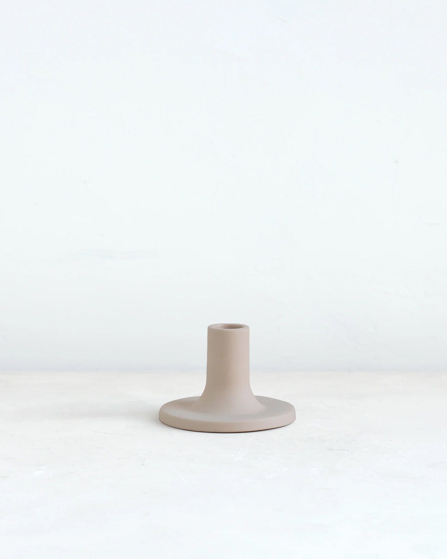 Medium Ceramic Taper Holder in Sand