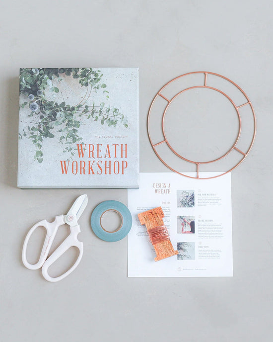 The Floral Society Wreath Workshop Kit 