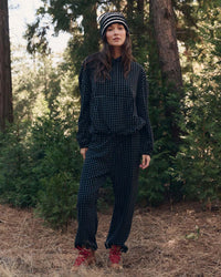 the Great Outdoors The Campfire Hoodie in Black Dot 2 - Bliss Boutiques