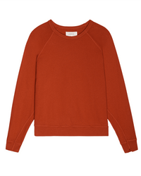 the Great The College Sweatshirt in Campfire 