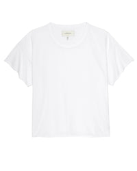 the Great The Crop Tee in True White 