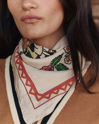 the Great The Derby Silk Bandana in Cream 3 - Bliss Boutiques