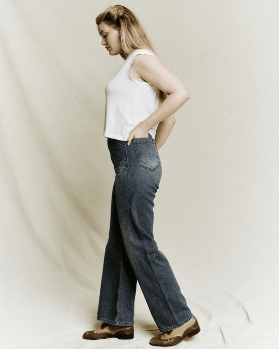 the Great The Dock Jean in Marina Wash 