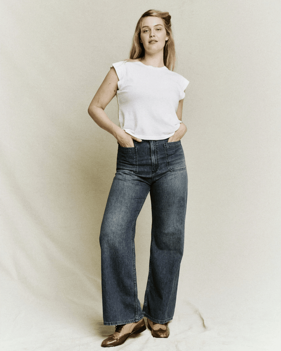 the Great The Dock Jean in Marina Wash 
