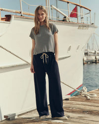 the Great The Little Tee in Navy Stripe 2 - Bliss Boutiques