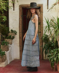 the Great The Reverie Dress in Pale Blue 