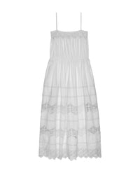 the Great The Rosette Crochet Dress in Cream 4 - Bliss Boutiques