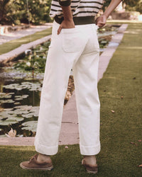the Great The Seafair Jean in True White 