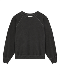 the Great Clothing The Shrunken Sweatshirt in Washed Black