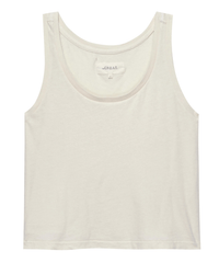 the Great Clothing The Sport Tank in Washed White