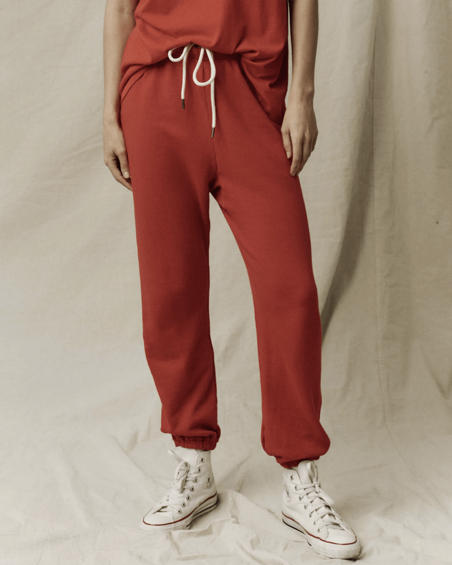 The Stadium Sweatpant in Campfire