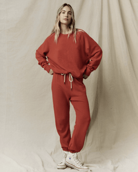 the Great The Stadium Sweatpant in Campfire 