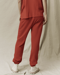 the Great The Stadium Sweatpant in Campfire 