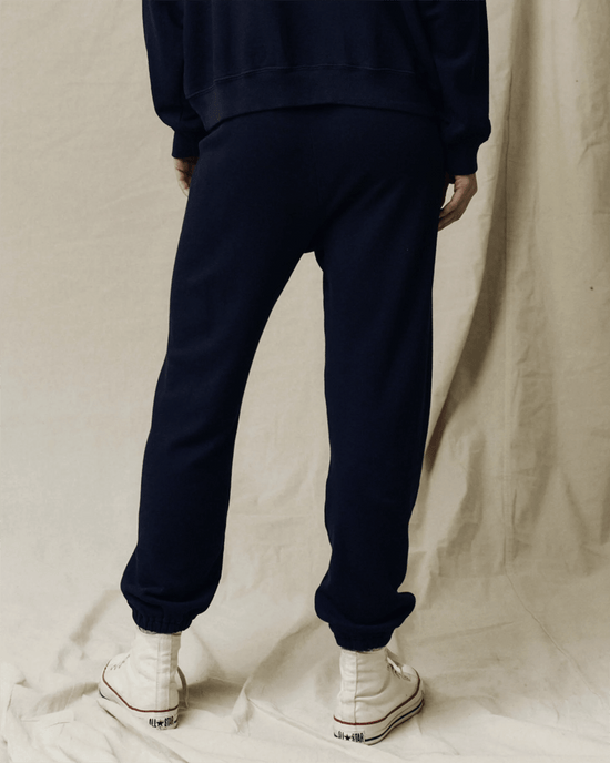 the Great The Stadium Sweatpant in True Navy 