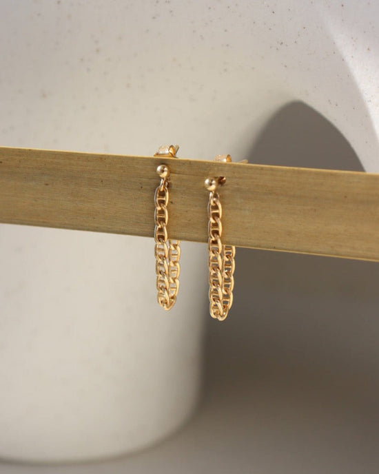 Token Jewelry Hali Studs 14K Gold Fill 